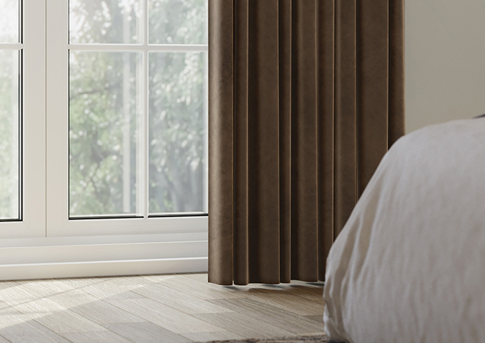 Odessa Velvet, Espresso - Made to Measure Curtains - Image 5